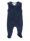 Serendipity - Newborn Romper - Velour Midnight